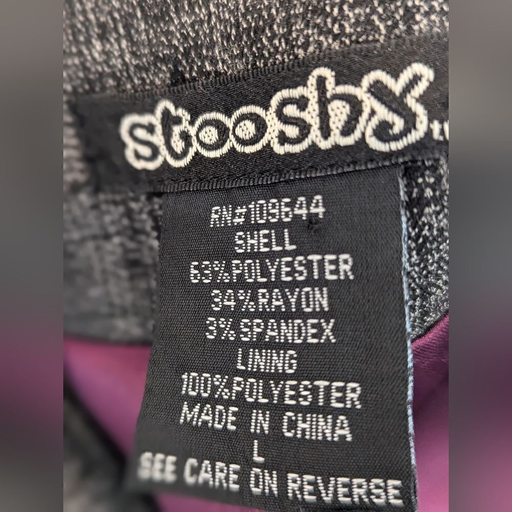 Stooshy Y2K Black and Gray Tailored Vest Top - Picture 6 of 6